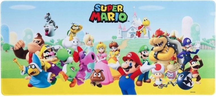 Геймърска подложка за бюро Super Mario