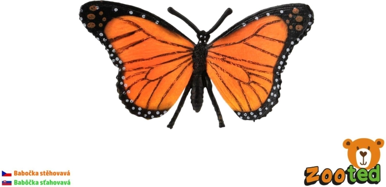 Zooted Monarch Butterfly Figurine 11 cm