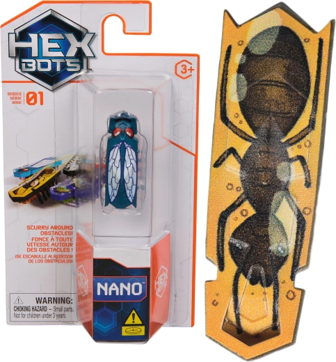 Spin Master HEX BOTS Nano mini robotic bug – series 1 (mix)
