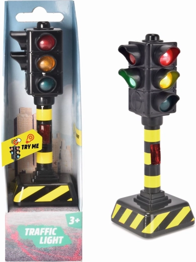 Dickie functional traffic light with lights and sound