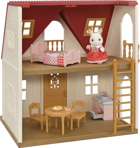 Sylvanian Families основна къща с червен покрив