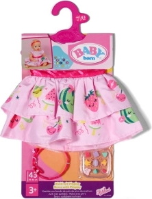 BABY born рокля с диадема и система Pinplay, 43 см