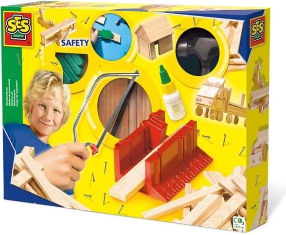 SES Creative children’s woodworking kit