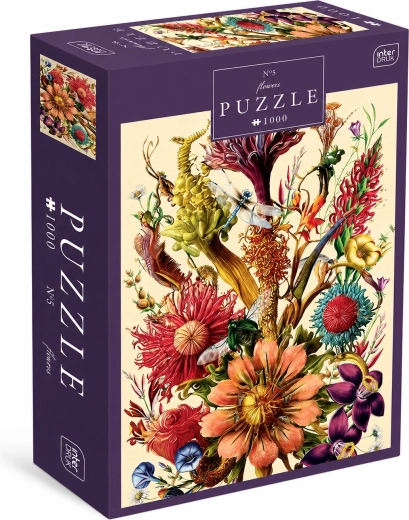 Пъзел Flowers Приказен букет, 1000 части
