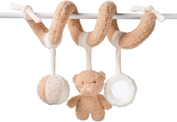Nattou spiral toy Teddy bear 20 cm, 0m+
