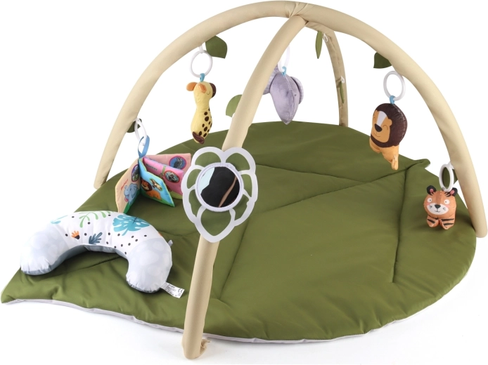 TinyMini leaf-shaped play mat