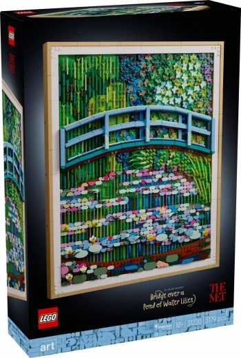 LEGO Art Клод Моне – Мост над езерцето с водни лилии