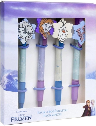 Комплект от 4 химикалки Frozen