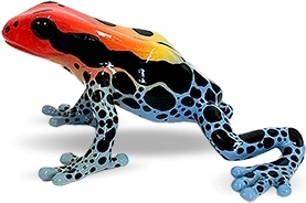 Bullyland Amazonica Frog – hand-painted figurine