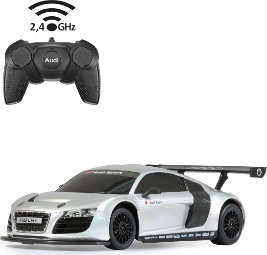 JAMARA Audi R8 LMS RC Car 1:24 Silver