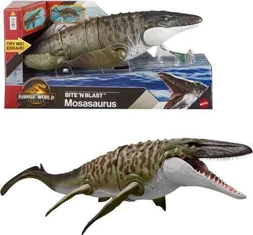 Jurassic World Мозазавър с атака с уста