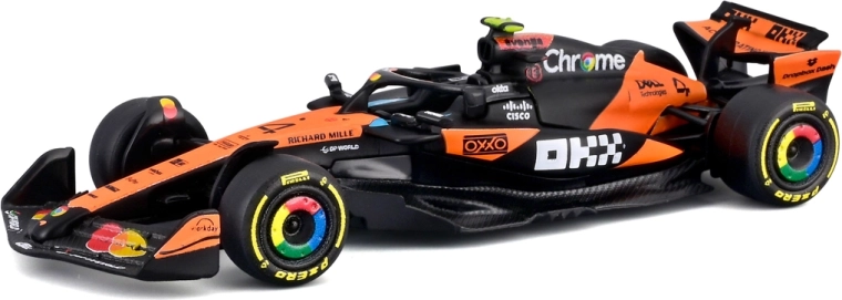 Bburago McLaren MCL39 (2025) Lando Norris #4 – модел на Формула 1 в блистер 1:64