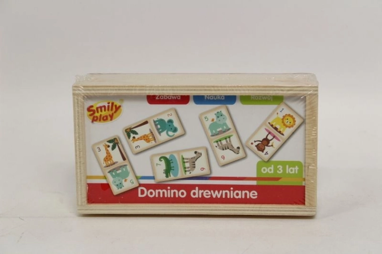 SmilyPlay wooden domino for children