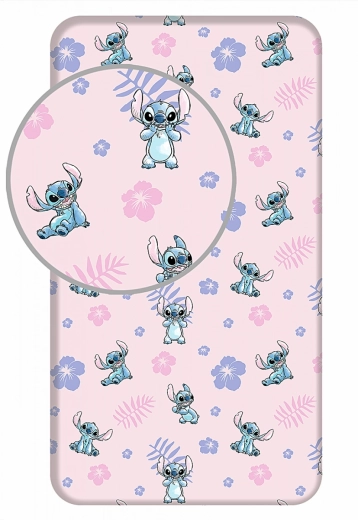 Чаршаф Lilo & Stitch 90 × 200 см