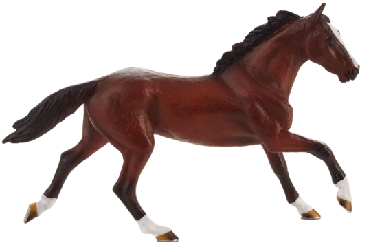 Реалистична фигурка на английски чистокръвен кон