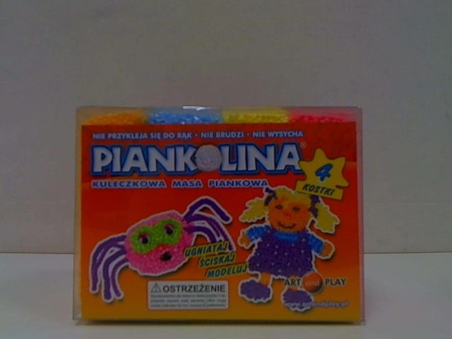Piankolina modeling clay, 4 colors, orange