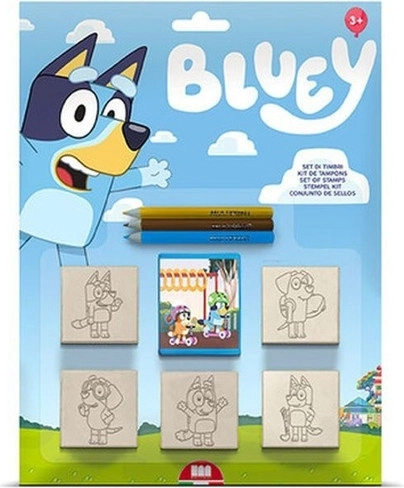 Multiprint Bluey stamp set 5 pcs