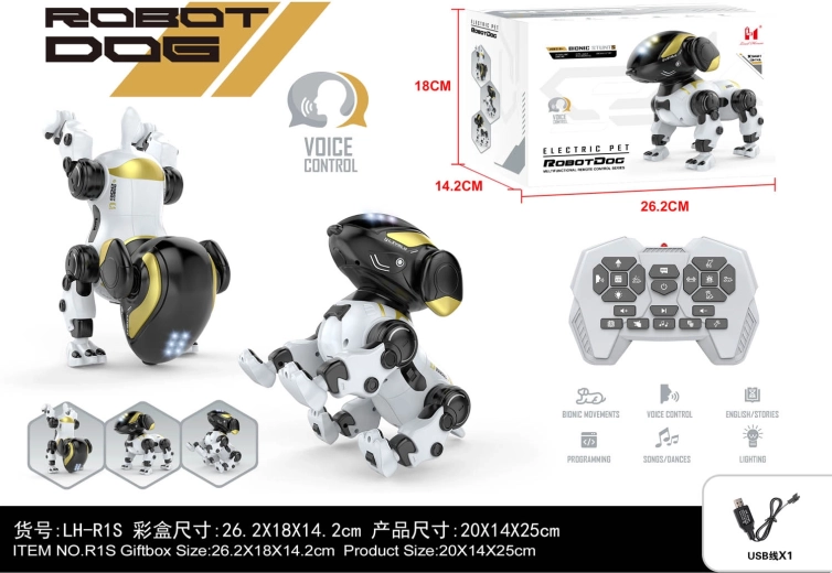 BUNNY White Remote-Controlled Robotic Dog