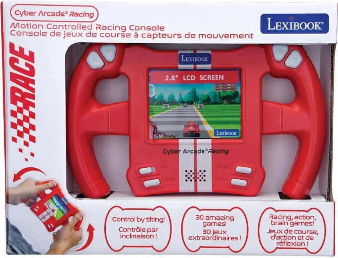 Lexibook racing console with gesture controls for kids