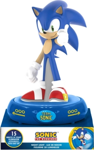 Нощна LED лампа 3D Sonic