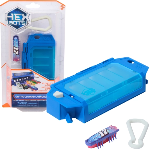 Hexbug HEXBOTS Nano On‑The‑Go Launcher с микро робот