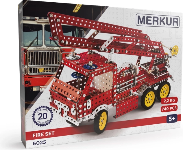 Merkur Fire set – конструктор за малки пожарникари