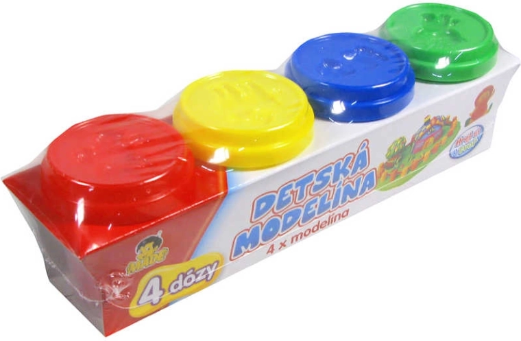 Modeling clay for kids – set of 4 colors
