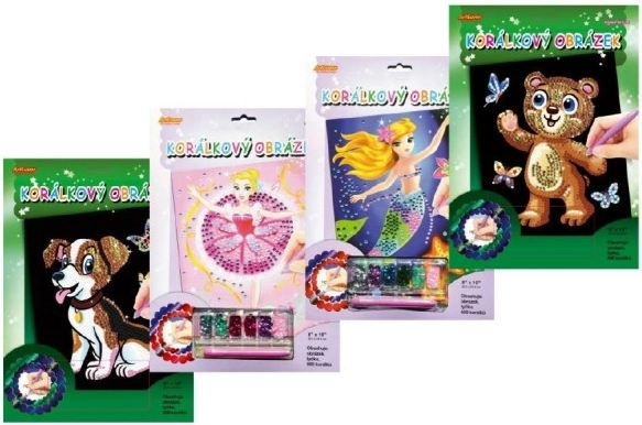 ArtLover мънистна картина Балеринка 20x25 см