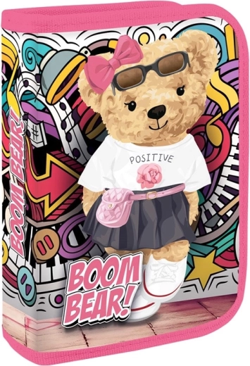 Junior Boom Bear pencil case, 1-compartment - 1 piece