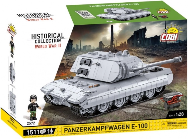 Конструктор на танк Panzerkampfwagen E‑100 1:28