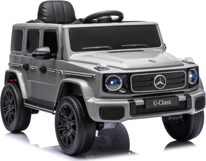 Children's electric ride-on car Mercedes G 4x4 24 V, grey