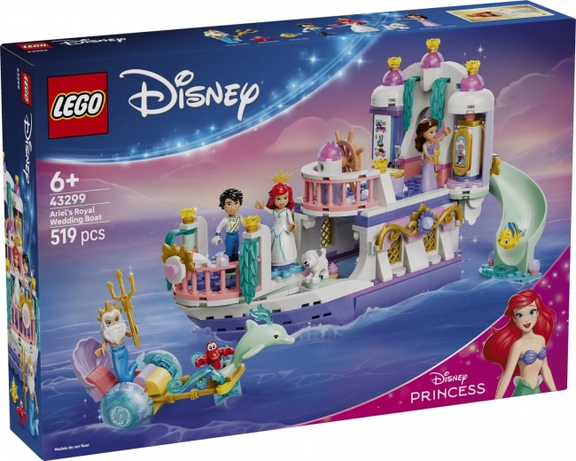 LEGO Disney Princess Кралската сватбена лодка на Ариел
