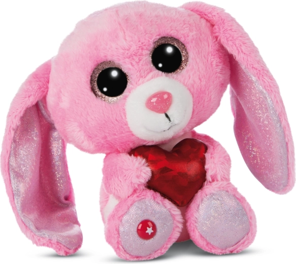 NICI Glubschis плюшен зайчe Hearty Kay 15 см Green