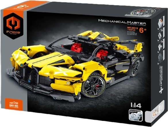 IM.Master Yellow Racing Car 1:14 (Building Kit)