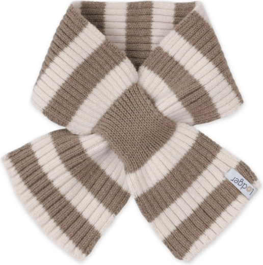 Lodger детски мерино шал stripe buffalo