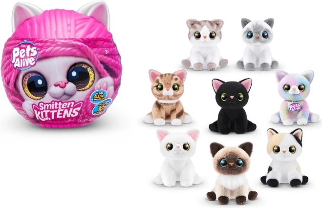 Interactive Plush Cat ZURU Pets Alive Smitten Kitten