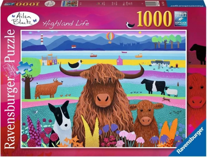 Ravensburger puzzle Life in the Vysočina 1000 pieces