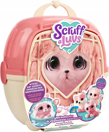Little Live Pets Scruff a Luvs plush cuddle pet coral - 1 piece