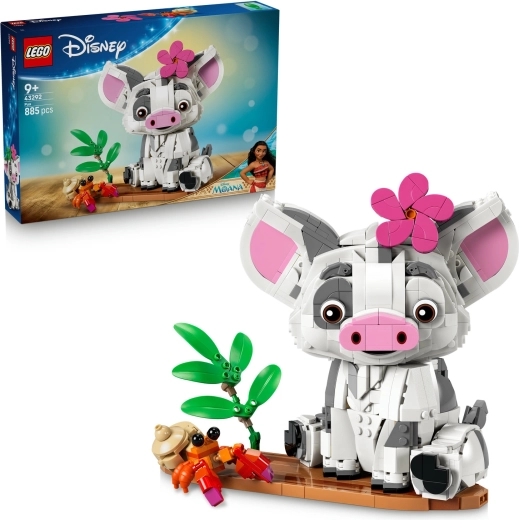LEGO Disney Ваяна – Пуа, подвижна фигурка на прасенце