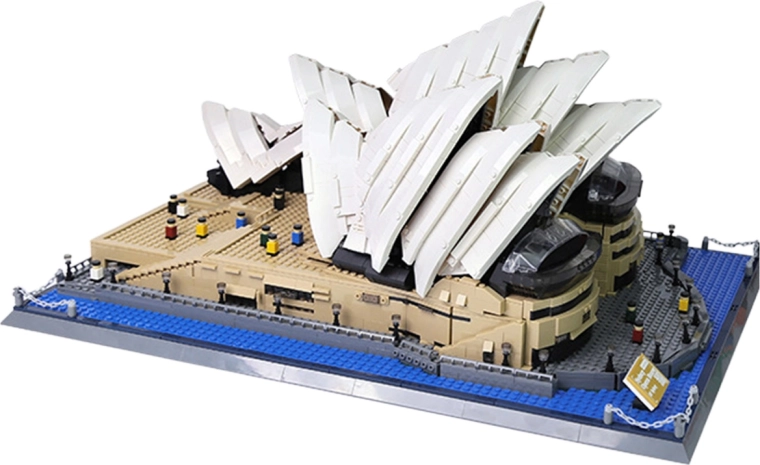 Sydney Opera House Building Set, 2937 Pieces