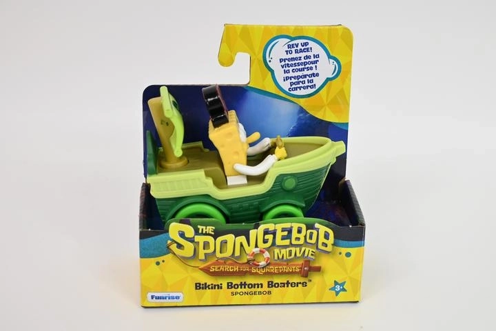 Филмово превозно средство SpongeBob – пиратски кораб на колелца с фигурка