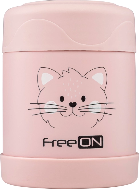 FreeON термос за храна 350 ml розов