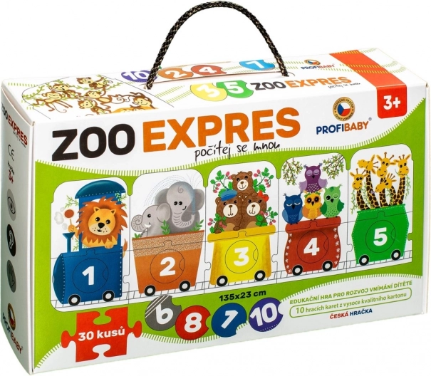 Пъзел ZOO Експрес - Брой с мен 30 части