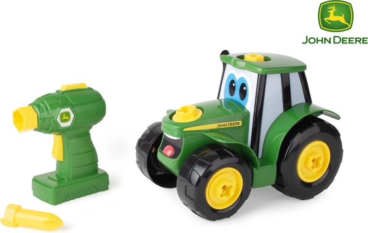 Монтажен трактор Johnny 23 см – JOHN DEERE JD Kids