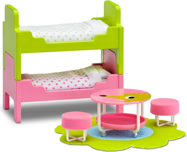 Lundby комплект мебели за детска стая за къща за кукли