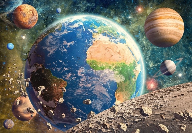 Puzzle View from the Moon 500 pieces