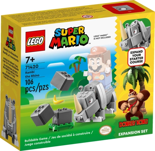 Rambi the Rhino - LEGO Super Mario Expansion Set