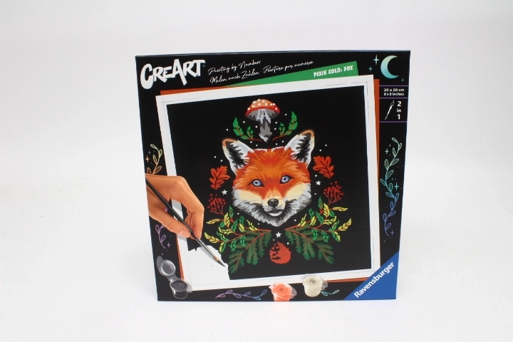 CreArt Pixie Cold Edition Fox painting