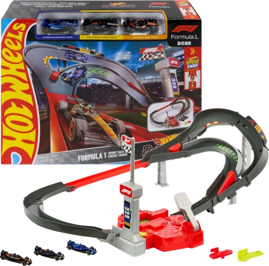 Hot Wheels HW Racing състезателна писта Formula 1 Sprint + 3 болида