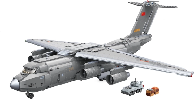 Qman бойна зона транспортен самолет Xian Y-20 1:72 конструктор
